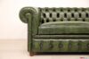 Chesterfield-Sofa-Armlehne im englischen Stil