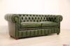 Englisches grünes Chester-Sofa