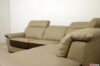 Ecksofa mit manuellen Kopfstützen