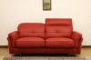Leder-Liegesofa