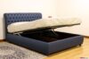 Chesterfield Leder Doppelcontainerbett