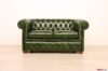 Kleines 2-sitziges Chesterfield-Sofa