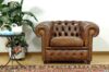 Brauner Vintage-Sessel Chester