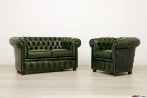 Kleiner Chesterfield-Salon