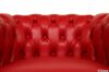 Chesterfield-Sessel mit Capitonné-Rückenlehne