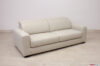 Schlichtes, modernes Sofa mit quadratischen Linien in abnehmbarem Stoff