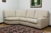 Halbeckiges Sofa mit abnehmbarem Bezug