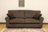 Braunes Sofa mit abnehmbarem Bezug