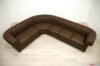 Chesterfield Leder-Ecksofa