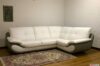 Modernes Leder-Ecksofa