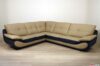 Modernes Leder-Ecksofa