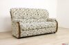 Klassisches Sofa mit geblümtem Gobelin-Stoff