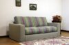 Sofa mit abnehmbarem Bezug mit hervorstehender Naht