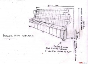 Pub- oder Barsofa-Design