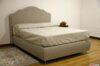 shabby chic abnehmbares Polsterbett aus Stoff