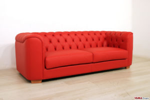 Modernes 3-Sitzer-Capitonné-Sofa