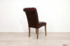 Capitonné-Lederstuhl mit Chesterfield-Rückenlehne
