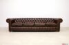 4 Sitzer Chesterfield Sofa braun